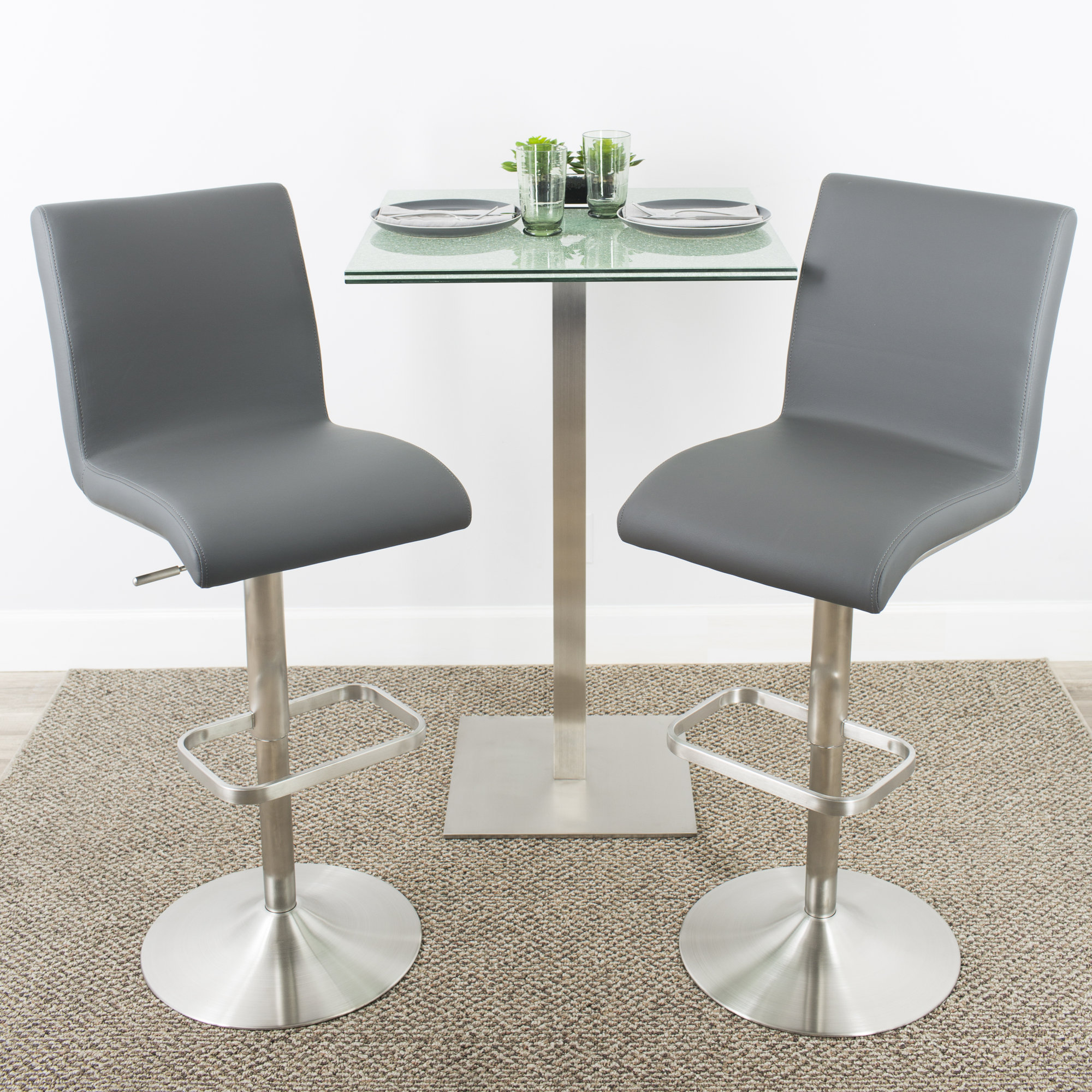 Matrix Adjustable Height Swivel Bar Stool & Reviews Wayfair